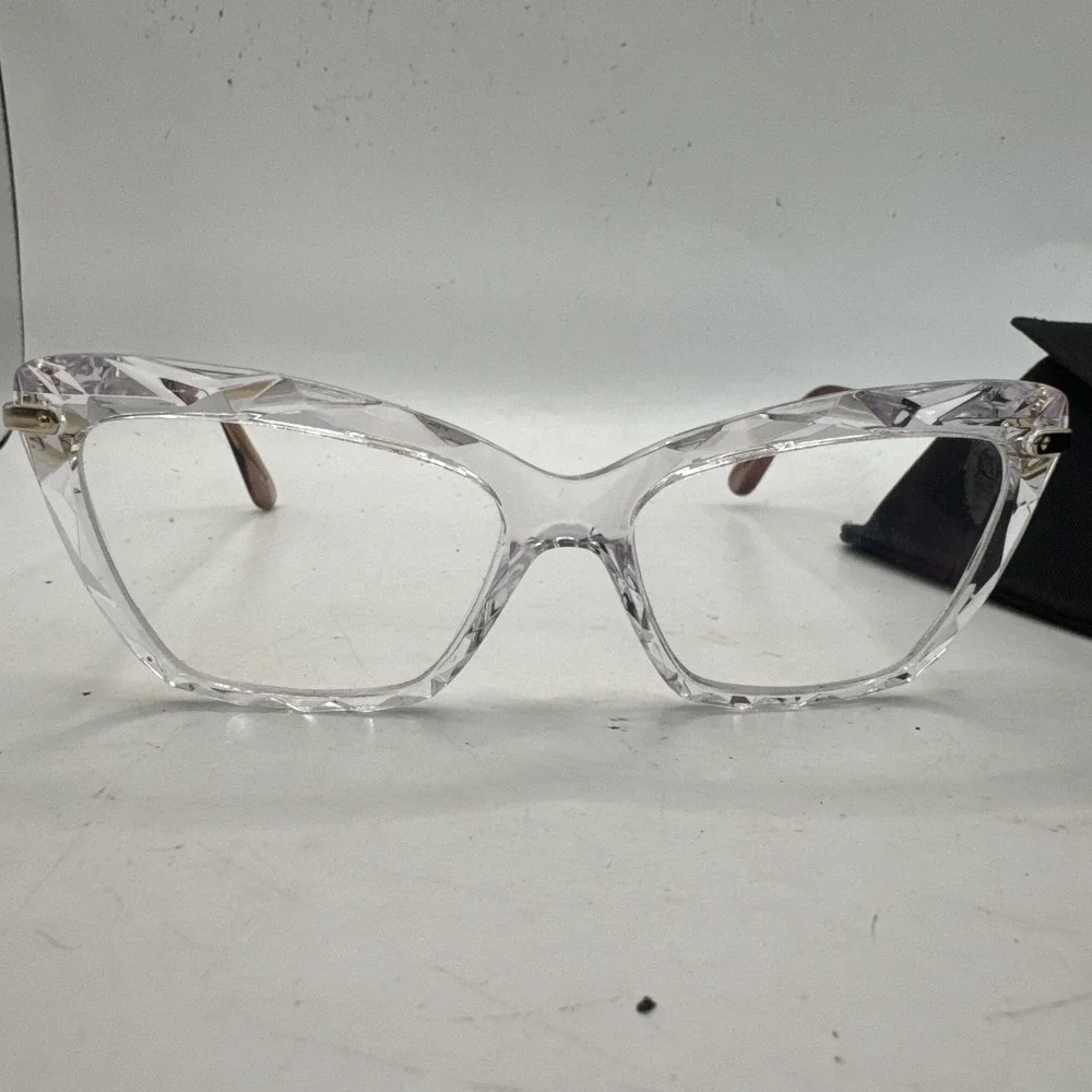 Dolce And Gabanna DG5025 3133 53-15-140 Clear Gold Eyeglasses 389H